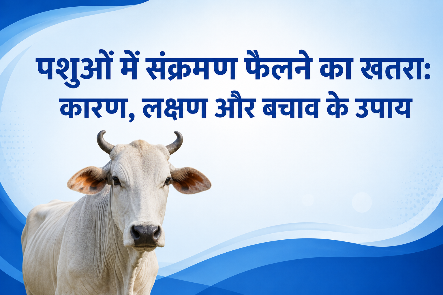 पशुओं में संक्रमण फैलने का खतरा: कारण, लक्षण और बचाव के उपाय